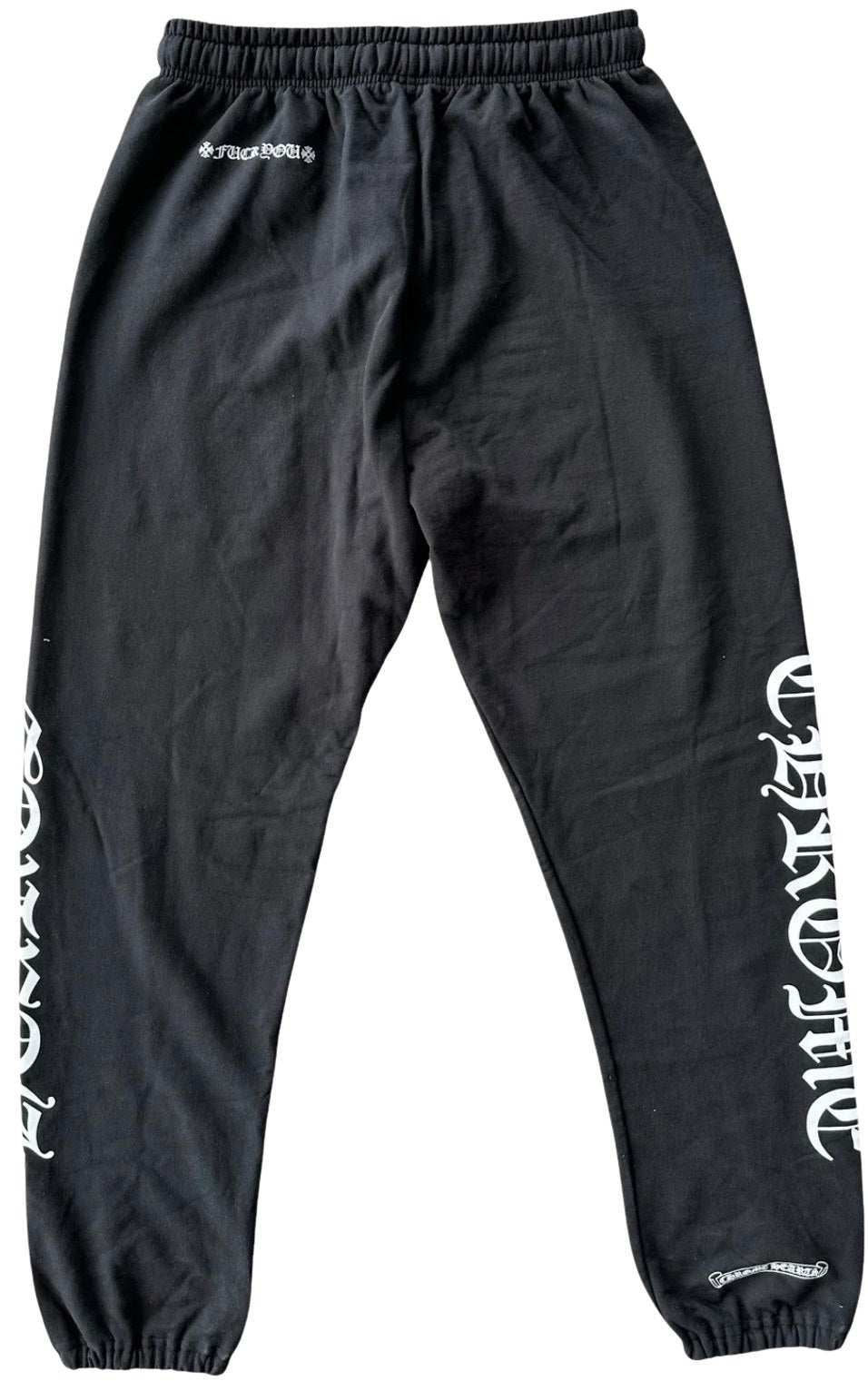 Chrome Hearts Horseshoe Logo 'F*ck You' Sweatpants