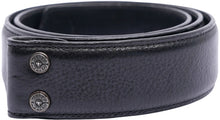 Chrome Hearts 'Black' Leather Belt Strap