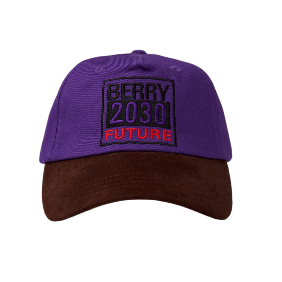 Gold+Vintage Gallery Raspberry Hills 'Purple' Berry Future Hat