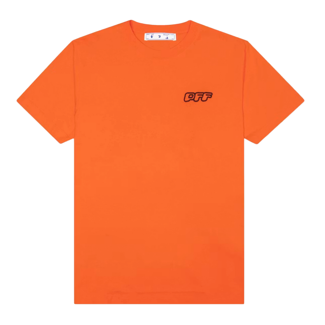 Off-White 'Wizard Flyer' Orange Tee