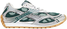 Bottega Orbit 'Biliard Green' Silver Sneakers
