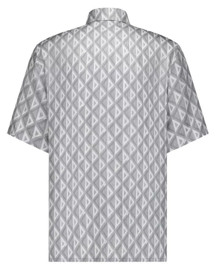 Dior 'Grey' Diamond Bermuda Shirt