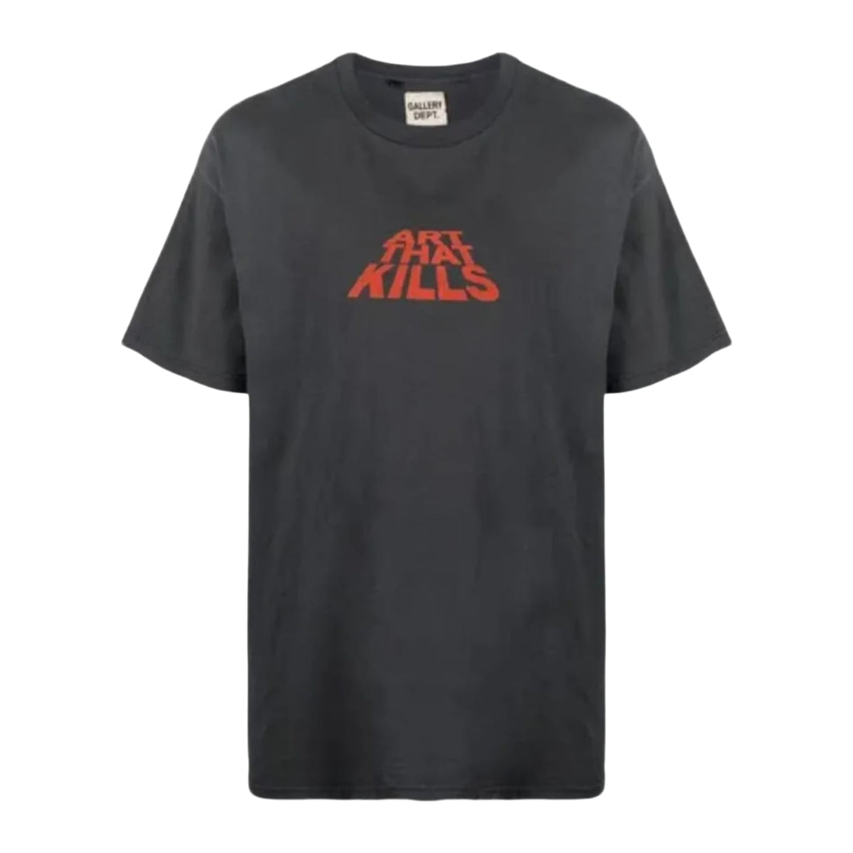 Gallery Dept. Washed Black 'ATK Stack' T-Shirt