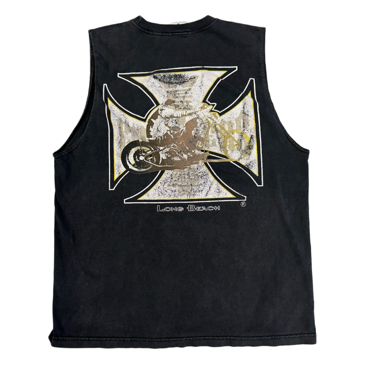West Coast CHoppers 'Long Beach Logo' Vintage Cutoff