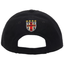 Supreme 'Black' Cross Crest 6 Panel Hat
