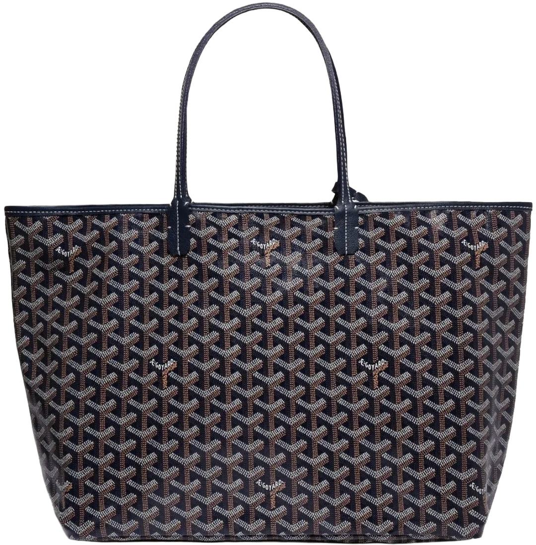 Goyard 'Navy Blue' Saint Louis PM Bag