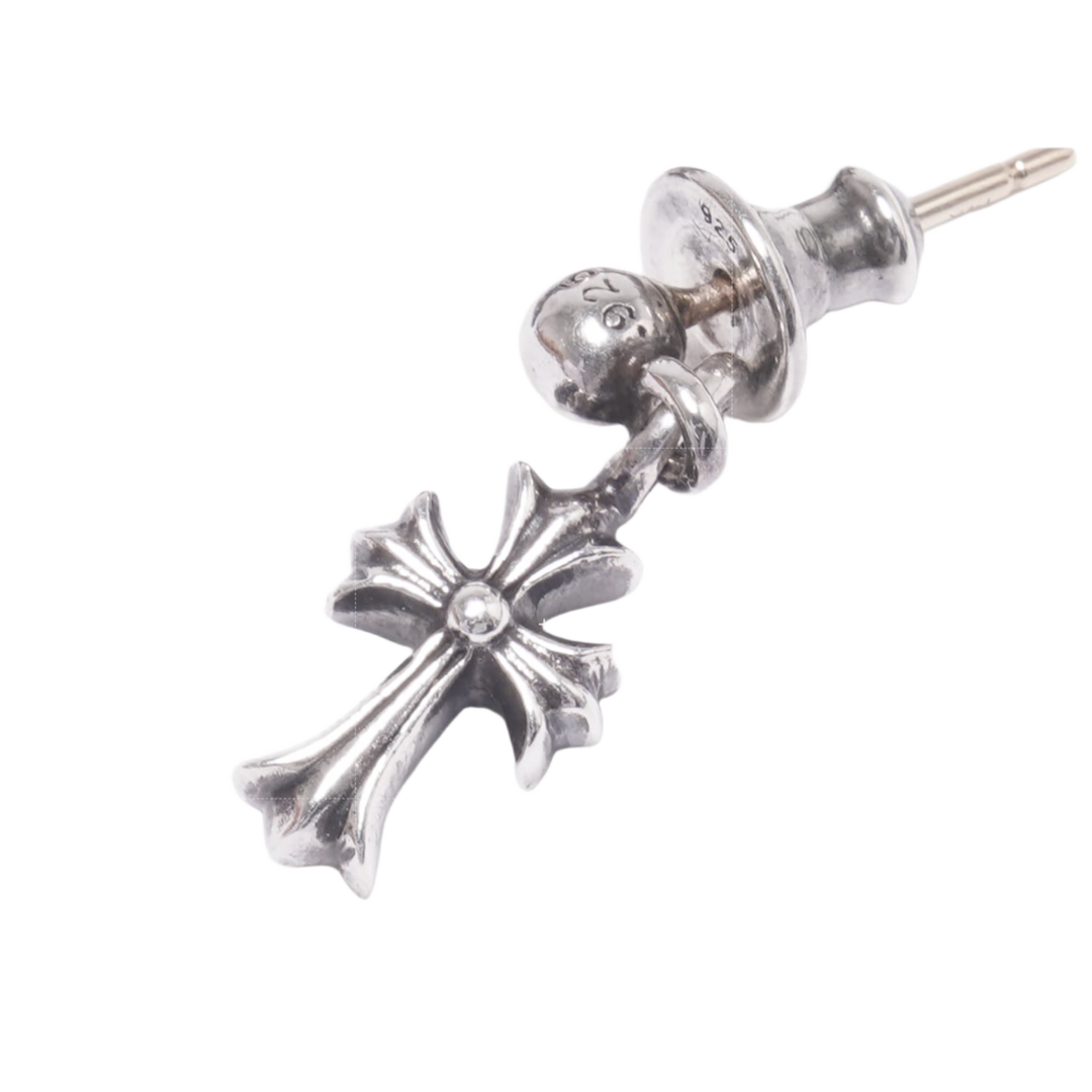 Chrome Hearts 'Silver' Dangling Babyfat Ball Earrings