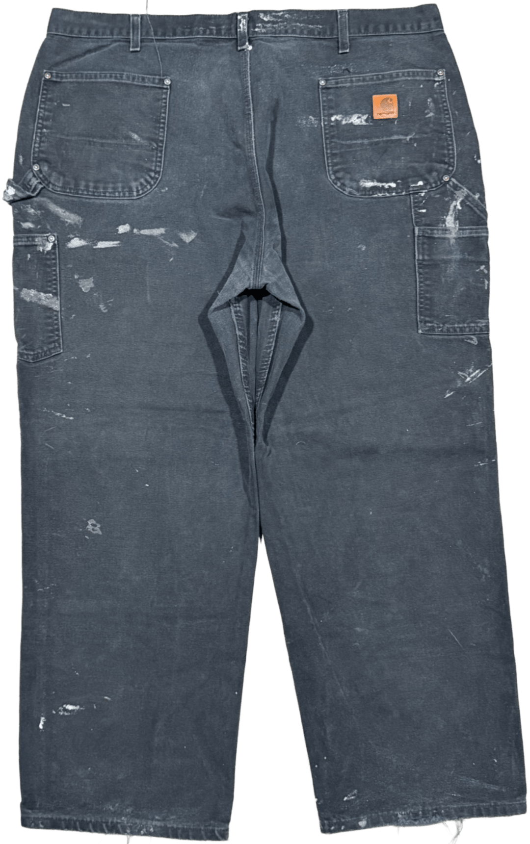 Carhartt 'Splatter Black' Double Knee Vintage Work Pants