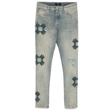 Amiri 'Blue' Ma Quad Appliqué Jeans