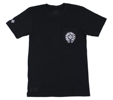 Chrome Hearts 'Black' Multicolor Horseshoe Logo Tee