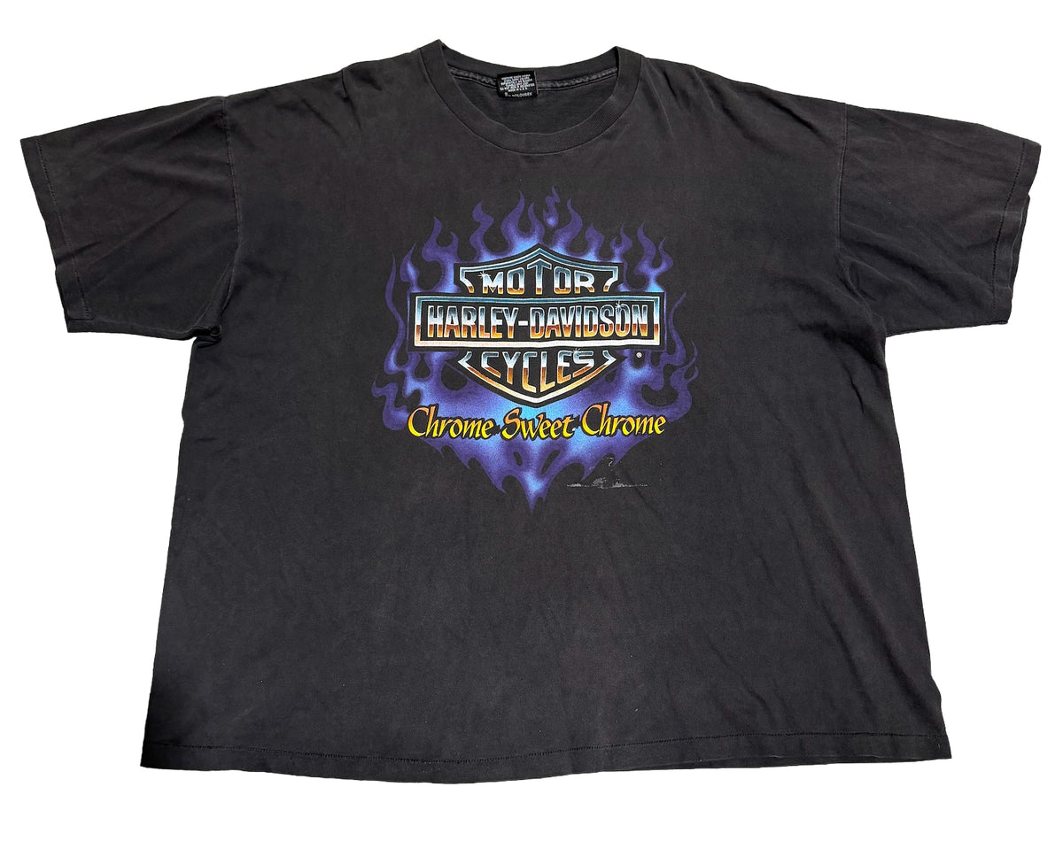 Harley Davidson 'Chrome Milwaukee' Vintage Tee