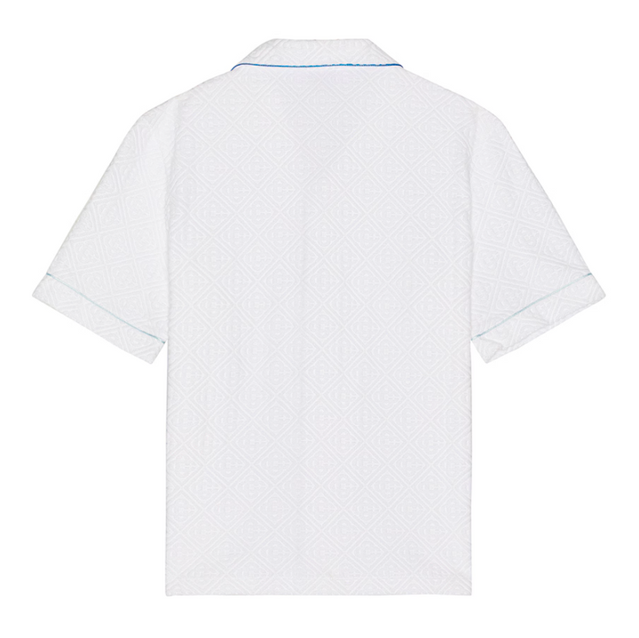 Casablanca 'Tennis Stripe' Towelling Shirt