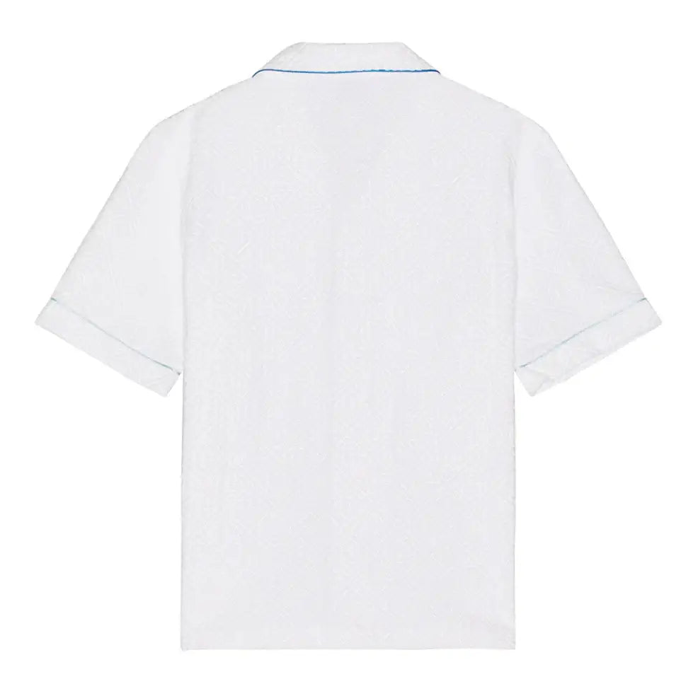 Casablanca 'Tennis Stripe' Towelling Shirt