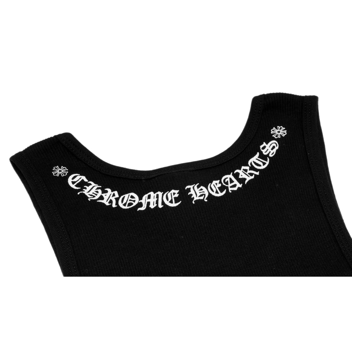 Chrome Hearts Vintage Women's 'Black' Hairy Cross Tank Top