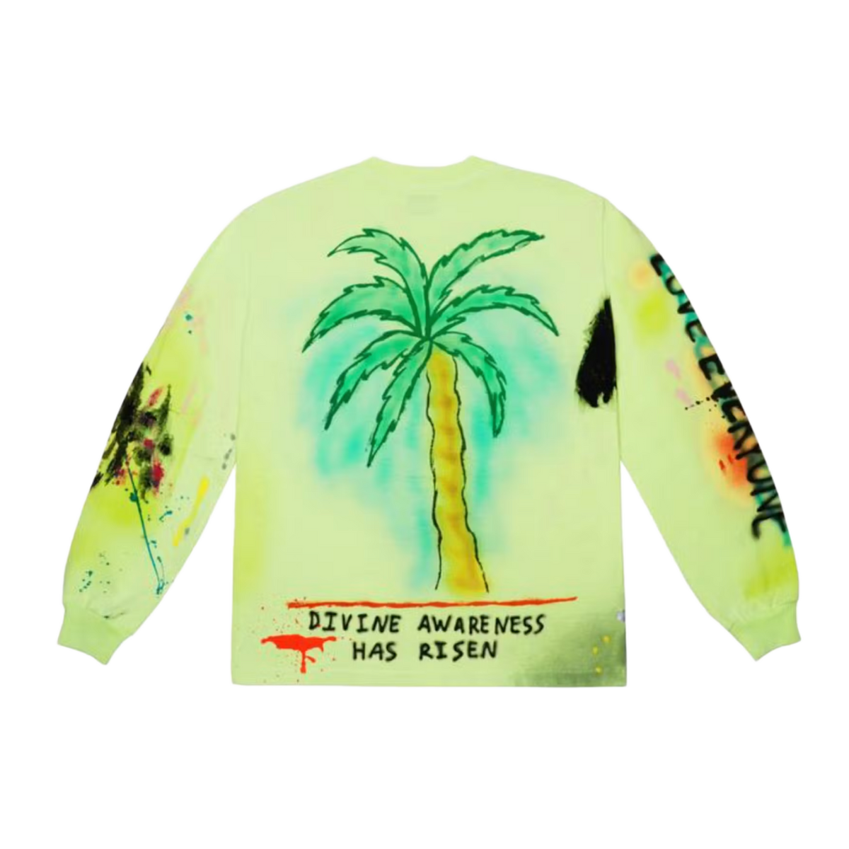 Yeezy x Wes Lang 'Neon' Wyoming Longsleeve Tee