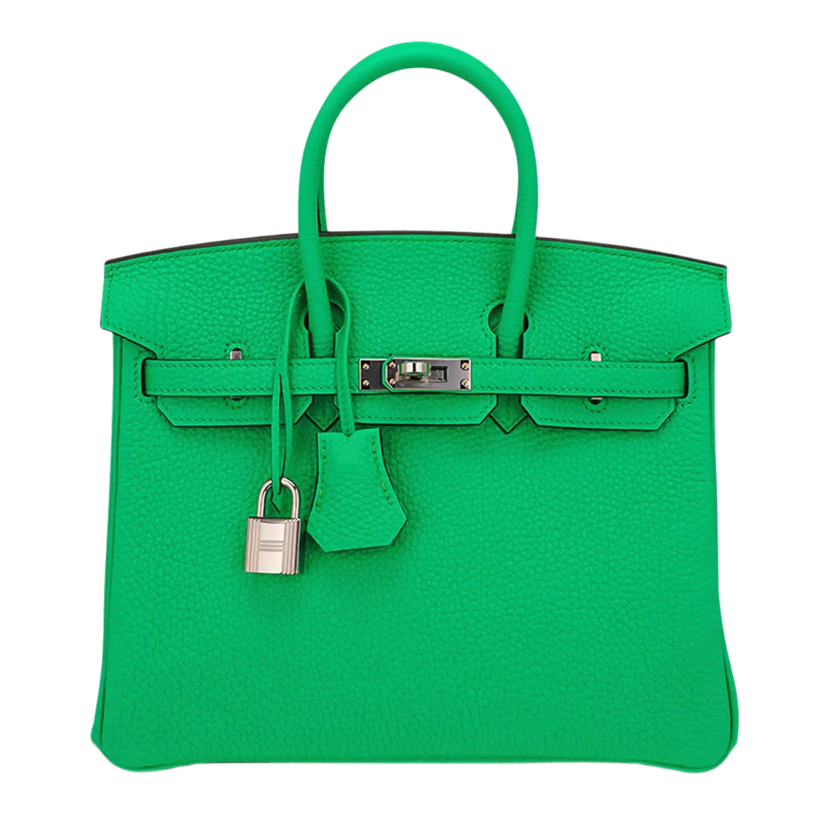Hermès 'Vert Comics and Palladium' Togo Birkin 25