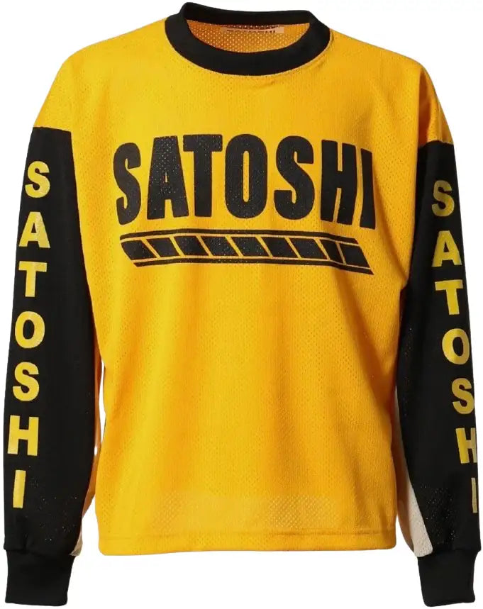 Satoshi Nakamoto 'Racer' Black/Yellow Jersey