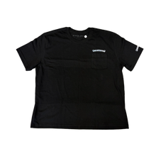 Chrome Hearts 'Silver Foil' Scroll Logo Black Pocket Tee