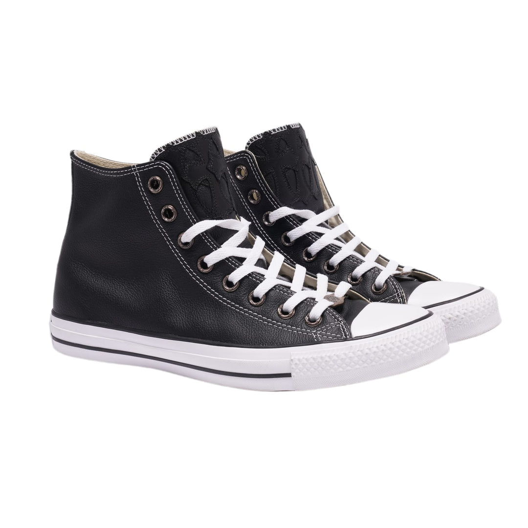 Chrome Hearts Converse Black Patch