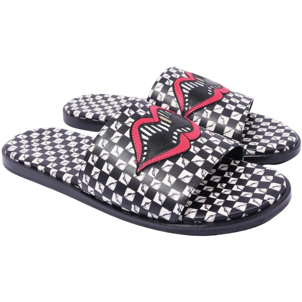 Chrome Hearts Matty Boy '99 Eyes' Chomper Slides