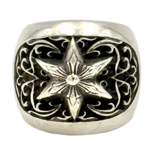 Chrome Hearts 'Oval Star' Silver Ring