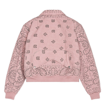 Rhude 'Pink' Bandana Bomber Jacket