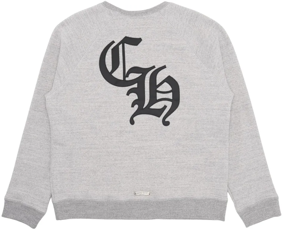 Chrome Hearts 'Grey' Seven-11 CH Crewneck