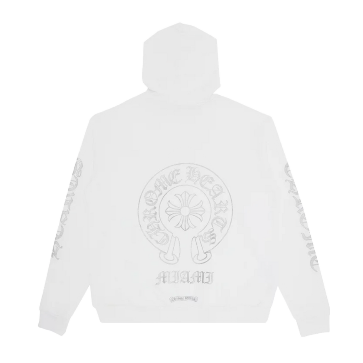 Chrome Hearts Ultra Miami Exclusive Hoodie 'White/Silver'