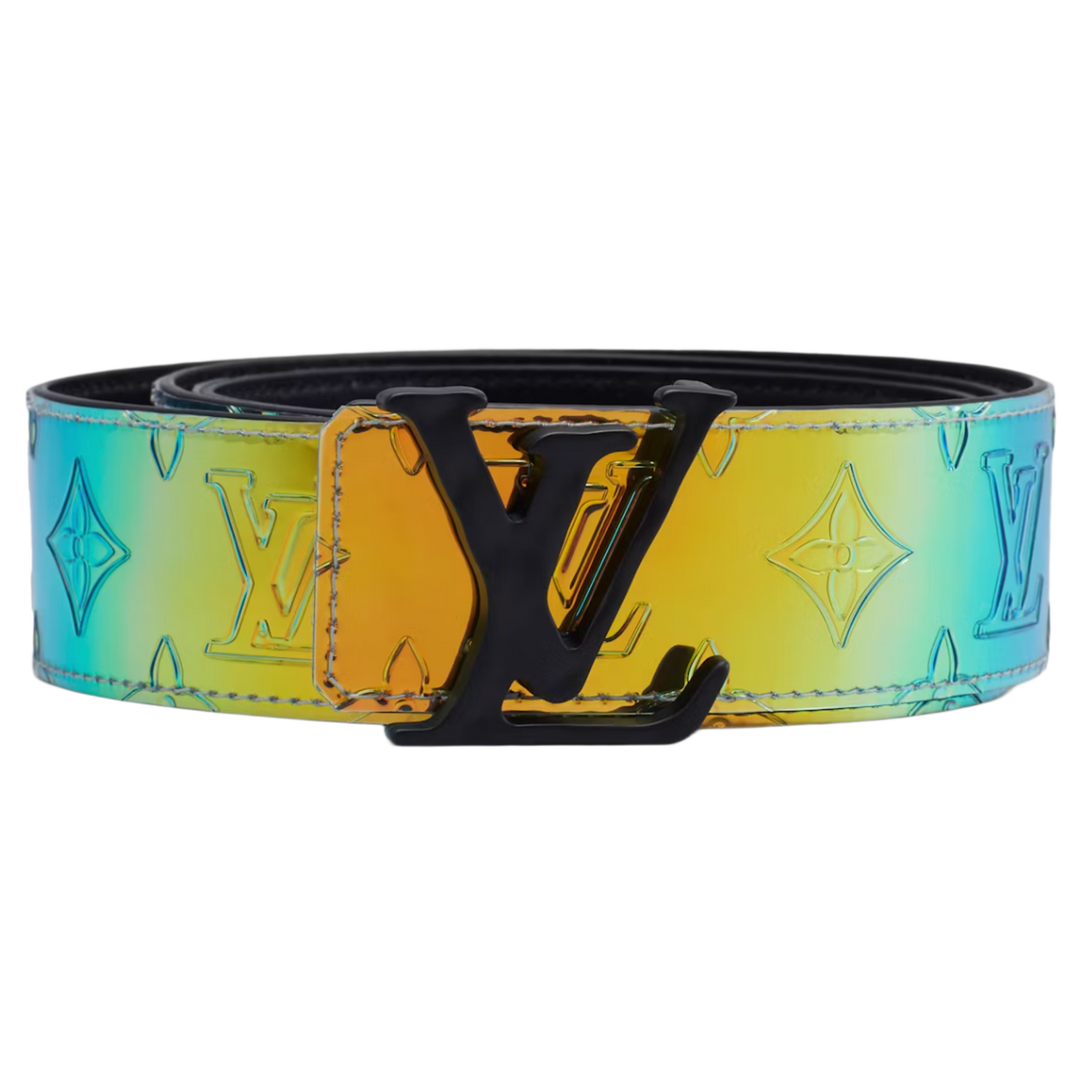 Louis Vuitton 'Prism/Black' LV Monogram Reversible 40mm Belt