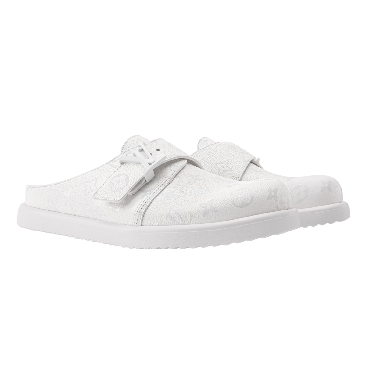 Louis Vuitton 'White' Easy Mule