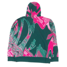 Louis Vuitton 'Green and Pink' Swirl Hoodie