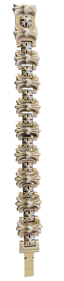 Chrome Hearts 'Cross Tail' H-Link Bracelet