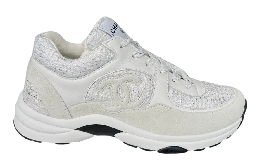 Chanel 'Painted Iridescent' Calfskin Sneaker