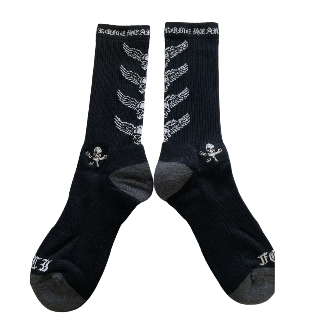 Chrome Hearts 'Red/White/Black' Foti Socks