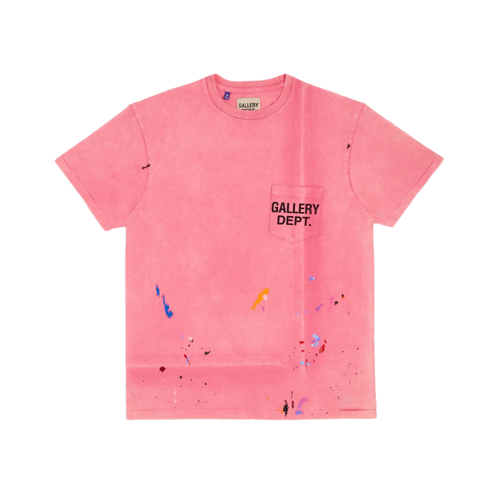 Gallery Dept. Vintage Logo Painted Tee Salmon