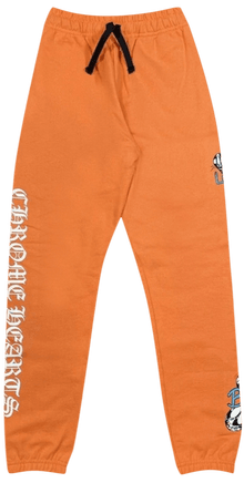 Chrome Hearts Matty Boy 'Link and Build' Orange Sweatpants