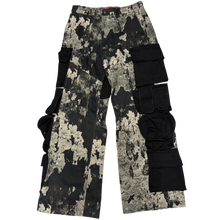 KUSIKOHC 'Grey' Ash Burn Print Cargo Pants