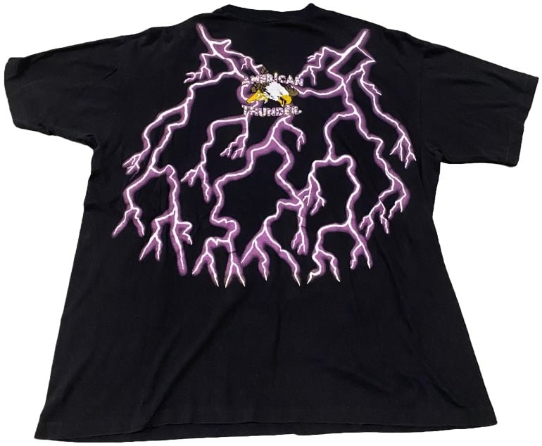 American Thunder 'Feel The Wind' Rhinestone Vintage Tee