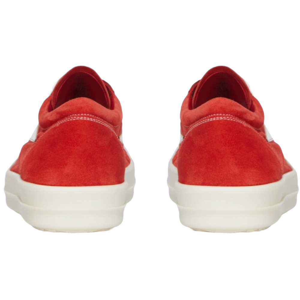 Rick Owens 'Carnelian' Suede Vintage Sneaks