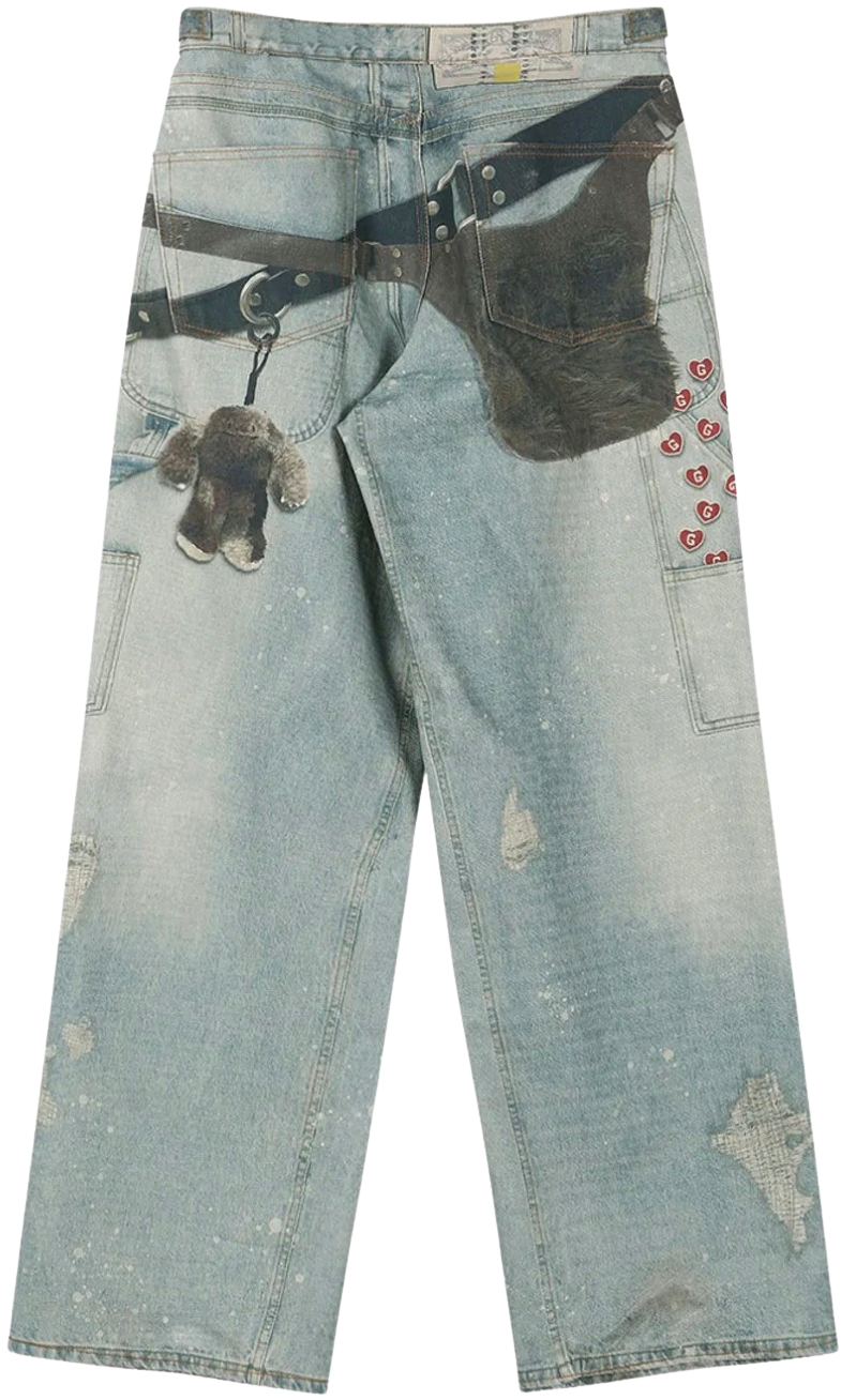 Grailz 'KEY CHAIN ILLUSION' Jeans