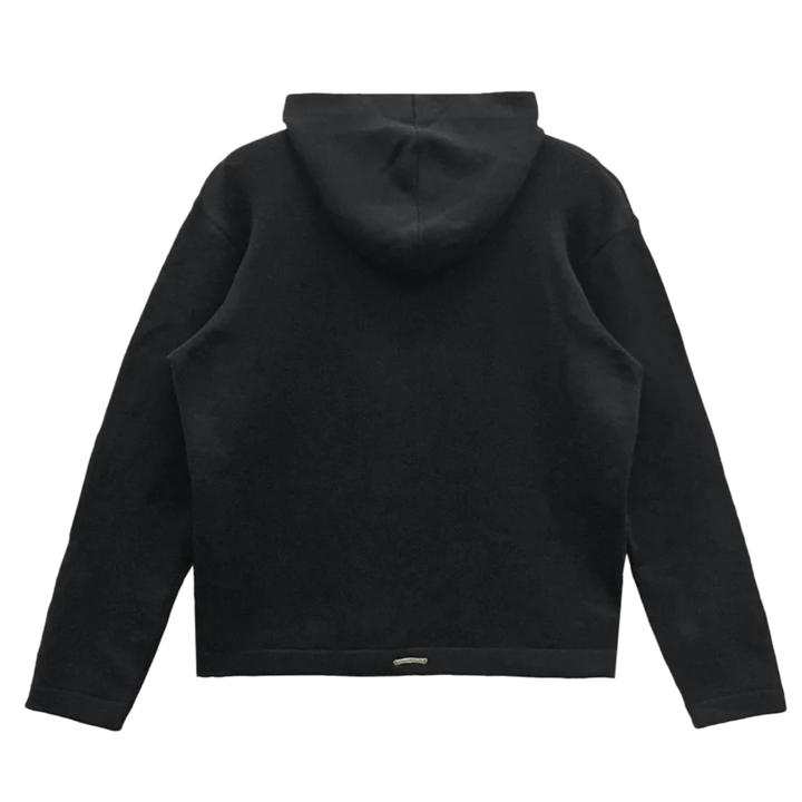 Chrome Hearts 'Hollywood' Black Cashmere Hoodie