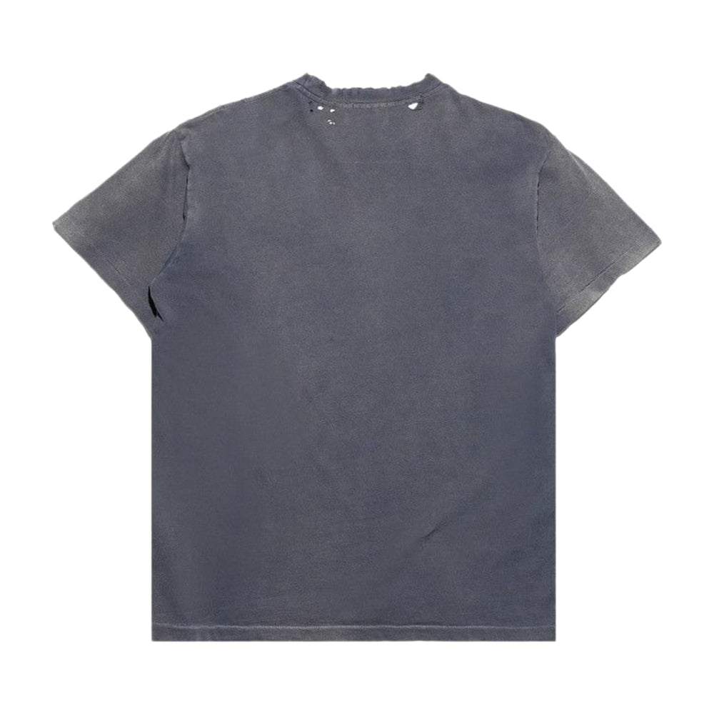 Enfants Riches Déprimés 'Black' Thrashed Logo Pocket Tee 