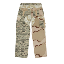 Marine Serre 'Camo' Patchwork Cargo Pants