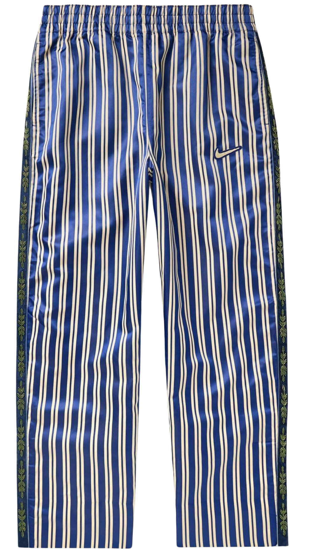 Nike Bode Striped Satin Blue Pants