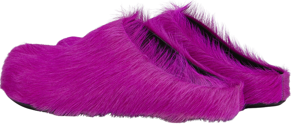 Marni 'Fuschia' Sabot Slippers