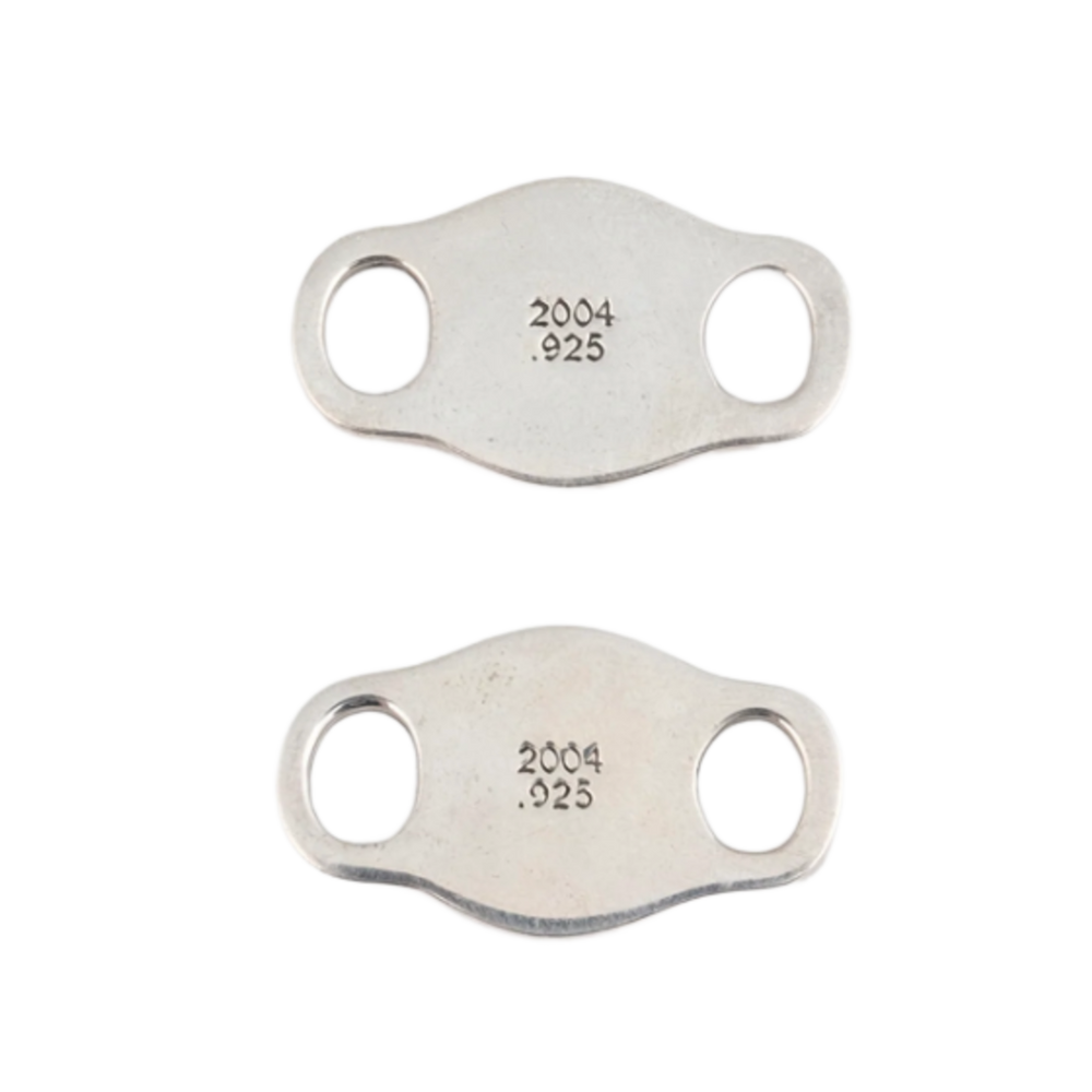 Chrome Hearts 'Silver' Lace Locks