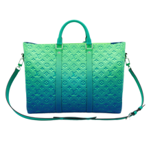 Louis Vuitton x Virgil Abloh 'Illusion' Monogram Leather Keepall Tote