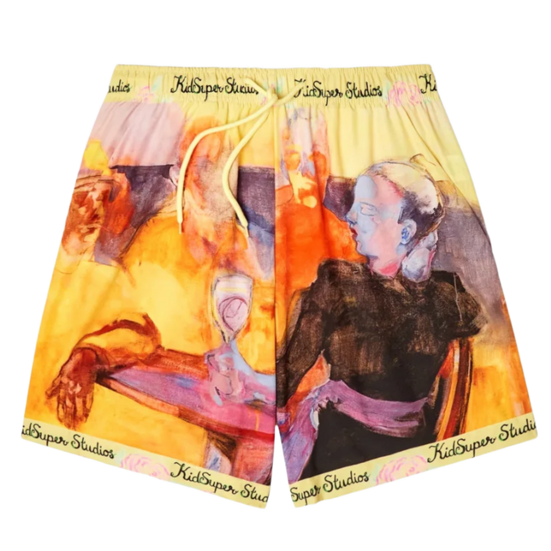KidSuper Studios 'Yellow' Printed Shorts