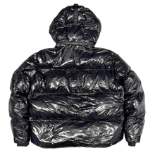 AMIRI 'Hooded Gloss Coated Nylon Down Black' Puffer Jacket