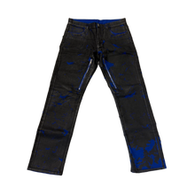 Givenchy 'Black Wax' Blue Destroyed Jeans
